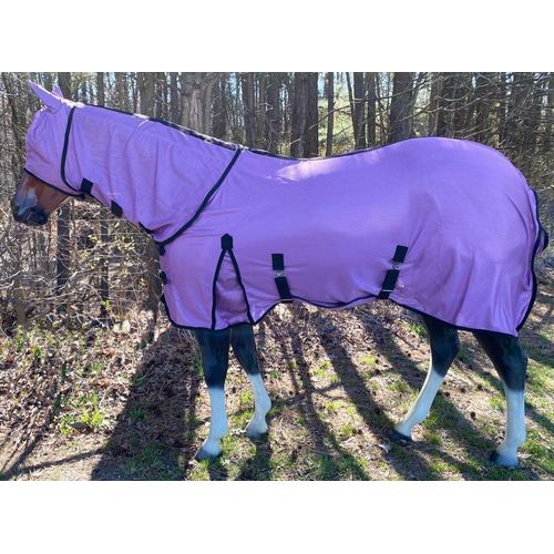 Rugged Ride Combo Neck Fly Sheet with Leg Straps and Matching Mask - Belly Wrap