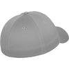 Flexfit Mens Wooly Combed Baseball Cap, Silver, L-XL UK