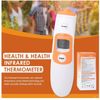 Digital Infrared No Touch Forehead Thermometer 3 Color LCD Display w/ Memory