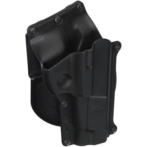 Fobus Standard Holster RH Paddle RU1 Ruger P85P/89 Lg. Auto 9mm/.40 cal , Black