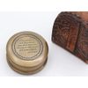 Brass Pocket Compass - Watch Type Compass & Case