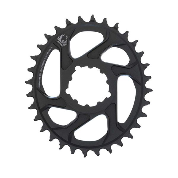 Sram Unisex – Erwachsene X-Sync2 Eagle Kettenblatt, oval schwarz, 32