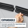 BLAT Tool Modular Garage Tool Organizer Wall Mount, Adjustable Yard Tool Storage