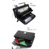 Berkut Long Wallet, Clutch Bag, Large Capacity, Croco Embossed