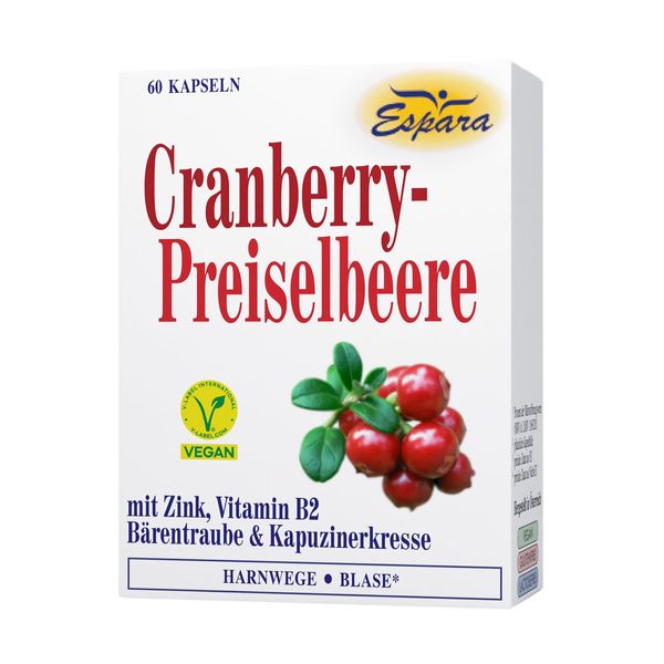 Espara Cranberry Cranberry Capsules Pack of 60