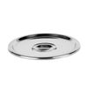 Excellante 2-Quart Stainless Steel Bain Marie Cover