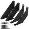 4 Heavy Duty Angle Shelf Brackets Floating Shelves Support Brackets, 8 inch