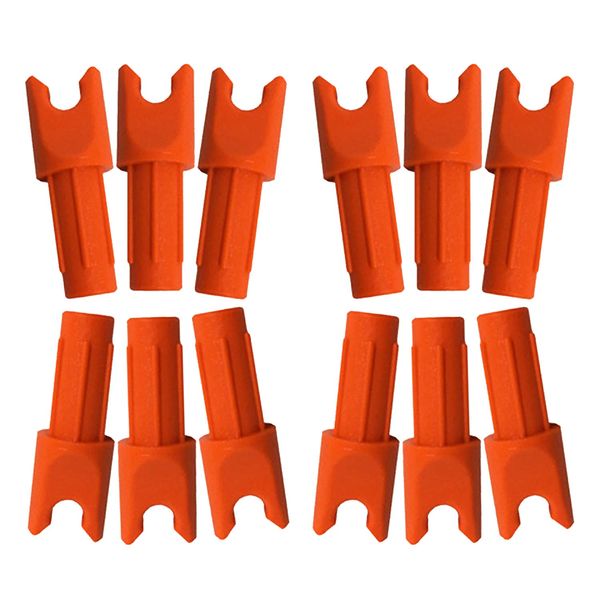 Ravin R136 Replacement Nocks for Use Exclusively with Ravin Branded Crossbow Arrows, Orange