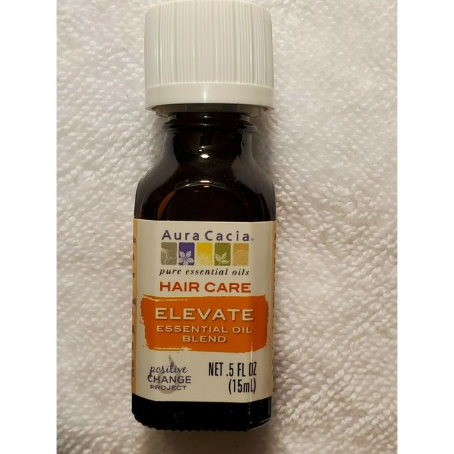 Aura Cacia - Elevate Hair Care Essential Oil Blend .5 fl oz (15 mL)