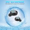 Wireless V5.3 Bluetooth Earbuds Compatible with Google Chromebook Updated Micro Thin Case Quad Mic 8D Bass IPX7 Waterproof/Sweatproof