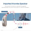 Britzgo 702 Hearing Aid Hearing Amplifier Recreation Adult Hearing Aid. Noise Canceling Personal Sound Amplifier, [01] Silver