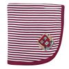 Harvard Crest Striped Baby and Toddler Blanket