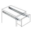 Gobrico 10 Pairs 18-inch Drawer Slides Soft Close Drawer Runners Ball Bearing Side Mount Glides 3-Folds Full Extension, Heavy Duty