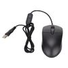 Wired Heated Mouse, 1600DPI 3 Levels Adjustable Ergonomic USB Desktop Computer Mouse for OS X System (Black)