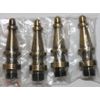 Baldwin Brass Steeple Tip Hinge Finials Satin Brass Finish 1093-050 SET FOUR