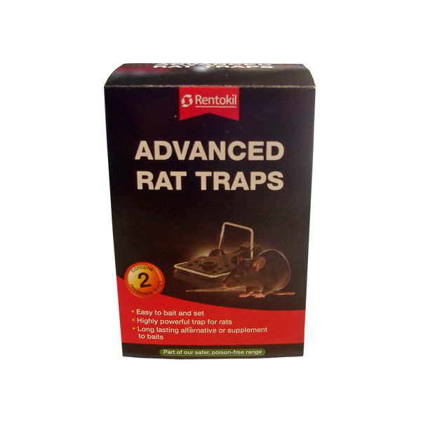 Rentokil FR51 Advanced Rat Trap Twin Pack