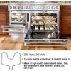 Range Oven Bake Unit Heating Element WB44K10001 for GE Kenmore