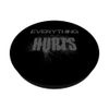EVERYTHING HURTS - SCHRIFT in GRAU PopSockets mit austauschbarem PopGrip