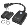 DEWENWILS Wireless Remote Control Outlet Switch Electrical Plug in Light Switch