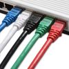 Cable Matters 5-Color Combo 10Gbps Snagless Cat6 Ethernet Cable (Cat6 Cable/Cat 6 Cable) 0.3m