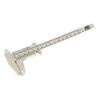 2x APUK Vernier Caliper Scale White Plastic Measuring Gauge Tool Ruler Precision