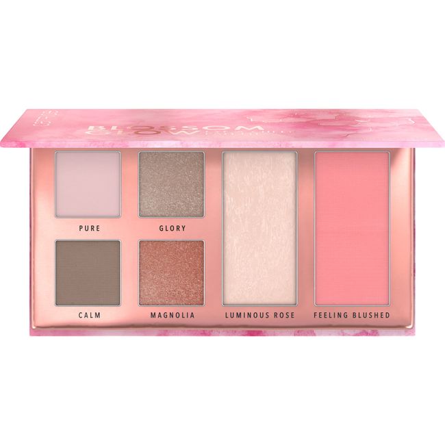 Catrice | Blossom Glow Eye & Cheek Palette | Multi-Use Make Up with Eyeshadows, Blush & Highlighter | Highly Pigmented Matte & Shimmer Shades | Travel Friendly | Vegan & Cruelty Free