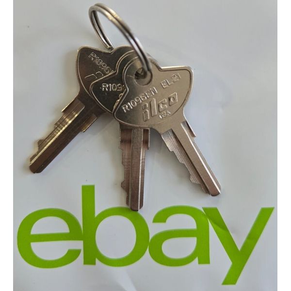 3022 - Three Craftsman Tool Box Keys Cut To Code 3022 Made in USA