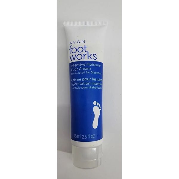 Intensive Moisture Foot Cream Formulated for Diabetics  Footworks Avon (NOS)***