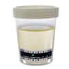 10 x Urine Sample Cup Screw Cap 120 ml with Temperature Display