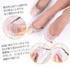 Meidlan Protective Toe Cover, Soft Cushion, Anti-Scratch Silicone Padded, Shoe Size Adjustment, Toe Cap Protection Anti-Slip, 2 Pairs (Spike)