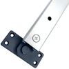 Door Restrictor Arm Stay Mortice Overhead - 90° Opening - Black