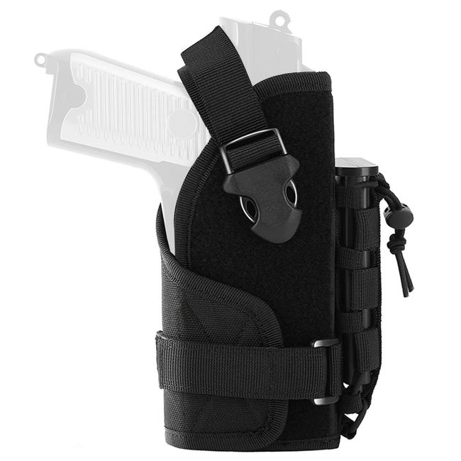 Bakle Holster, Handgun, Hip Holster, Right Handed, Airsoft Equipment, Velcro Gun Holder