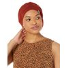 Fairy Black Mother Dreadlocks Locs Cap (Orange Rust,Medium)