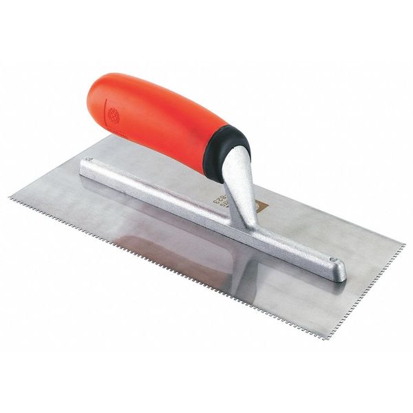 roberts/q.e.p. co., inc. 10-823 1/16" x 1/6 x 1/6", Carpet Square Notch Trowel