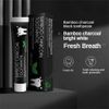 6 Pack Fluoride Free Mint Toothpaste Bamboo Charcoal Teeth Whitening
