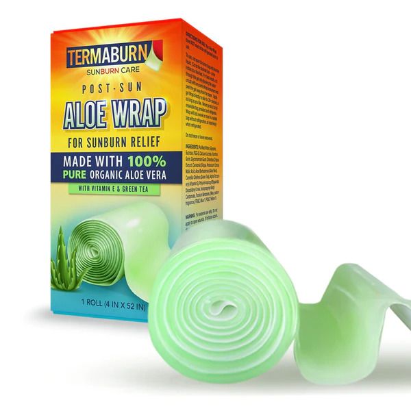 TermaBurn - Aloe Wrap 4" x 52" cut to size instant sunburn relief