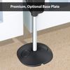 D&D Technologies LBBPBG Base Plate for LokkBolt Premium Drop Bolts, Gate Accessory to Security Drop Bolt