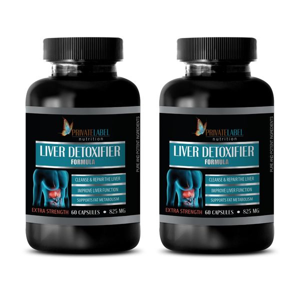 cleanser - LIVER DETOXIFIER FORMULA - artichoke seeds - 2 Bottles