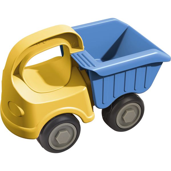 HABA Dump Truck Beach Toys for Toddlers 1-3, Sandbox Toys, Construction Toys, Excavator Toys for Boys 3-5 Year Old & Beach Essentials for Kids 18 Mo+