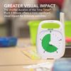 TIME TIMER TT05-W Study Timer, 5 Minute Plus, Includes Handle, Learning Alarm