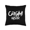 Origami Master Lover Gift Throw Pillow