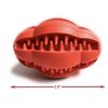 Nibble Pet Products Healthy Teeth Interactive Dog Toy Chew, Red
