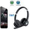 Bluetooth Headset with Microphone Wireless Headphones for iPhone Trucker Driver