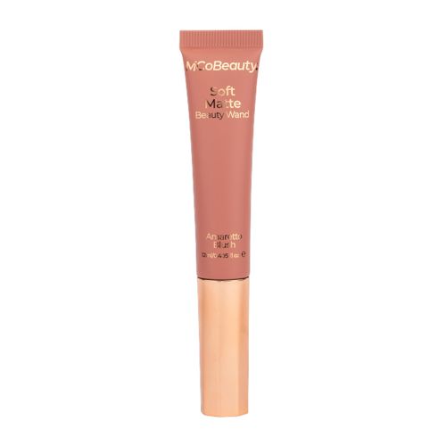 MCoBeauty Soft Matte Beauty Wand, Amaretto Blush, Velvety Finish of Buildable Color, Vegan, Cruelty Free Cosmetics