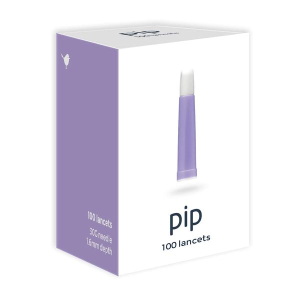 Pip Lancets, 30G x 1.6mm, 100ct. Box