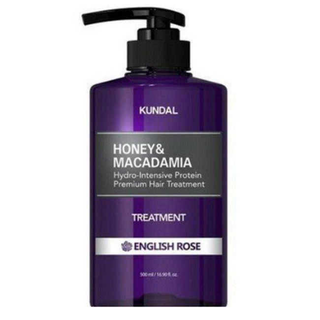 [Shinsegae Mall] Kundal Honey &amp; Macadamia Hair Treatment English Rose Fragrance 500ml