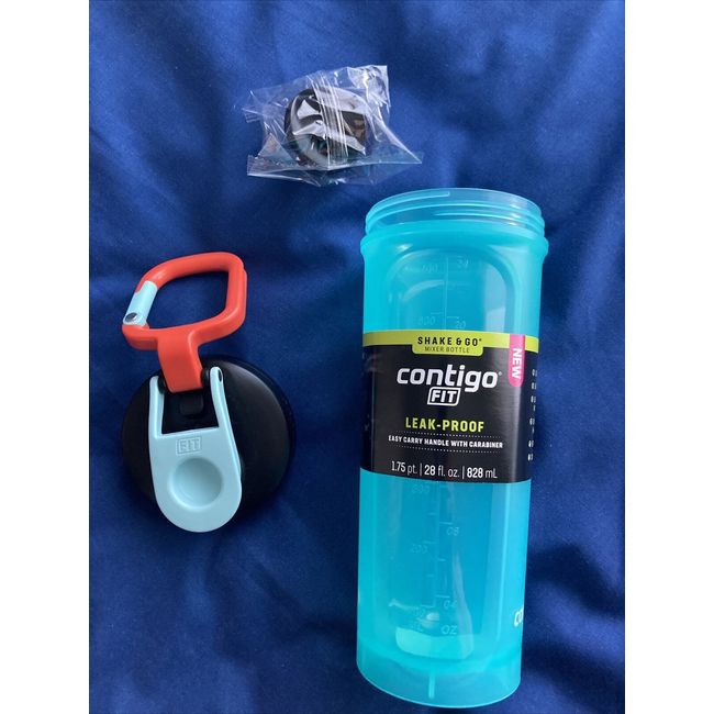 Contigo Fit Shake & Go 2.0 Plastic Shaker Water Bottle