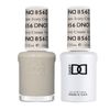 DND Match UV Gel + Nail Polish #856 Ivory Cream