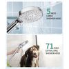 Filtered Shower Head with Handheld, High Pressure 9 Spray Mode Chrome Showerhead
