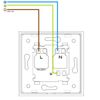 Series Switch with Socket White from the Brand LIVOLO